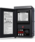 Low Voltage Transformer 300 Watt With Timer And Photo Eye Sensor For Outdoor Lighting Durable Weather Shield Metal Transformer