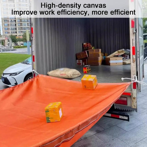 High Rise Cargo Chute For Fast Warehouse Unloading And Loading Tarpaulin Slide Conveyor Made From Heavy Duty Polyester