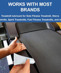 Two Pack Treadmill Belt Lubricant For Quiet Smooth Operation And Longer Treadmill Life, Cuts Belt Noise And Hesitation, Extends Motor Lifespan, Works With Most Treadmills, tube on treadmill belt