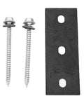 Close-up of screws and gasket from Eight Piece Solar Panel Mounting Bracket Feet With Screws And Gaskets, Lightweight Aluminum Support