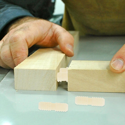 Heavy Duty Nylon Shelf Dowel Pins With Threads On Both Ends White Furniture Connectors used in wood joining