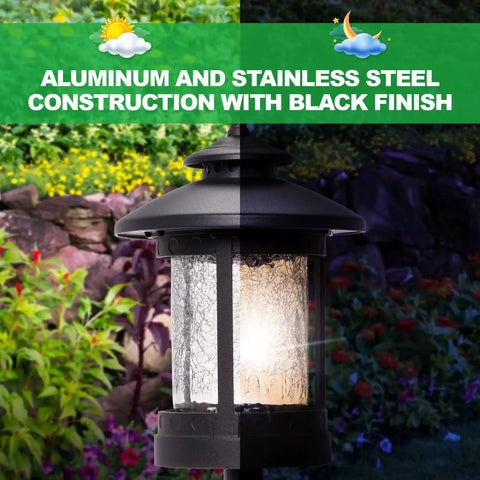 Low Voltage Outdoor Path Lights 8 Pack Waterproof Rust Resistant Landscape Lighting For Walkways Garden And Lawn