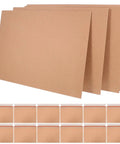 A4 Self Sealing Kraft Brown Envelopes Pack Of 30 Thickened Flat Cardboard Mailers shown in multiple angles and stacks