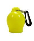 Yellow Skum Ball Regulator Mouthpiece Cover with Clip for Diving and Snorkeling, lightweight and easy clip on-off gear accessory