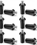 Bully Proof Spring Pin Set For Cabinet Door Dampers And Drawer Hinges 24 Pack Rust Resistant iron core with tough plastic design.
