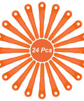 24 Pack Plastic Replacement Blades For PolyCut Trimmer Heads 6-2 6-3 7-3 28-2 48-2 Fits Weed Eater Stihl Durable 145mm Nylon