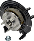 Rear Right Wheel Bearing And Hub Assembly Fits 2002 Through 2005 Ford Explorer Mercury Mountaineer, detailed view of assembly with knuckle.