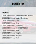 List of Honda models compatible with Gas Cap Replacement For Honda Vehicles Durable Fuel Cap Fits Accord 2008 2017 Pilot 2009 2015