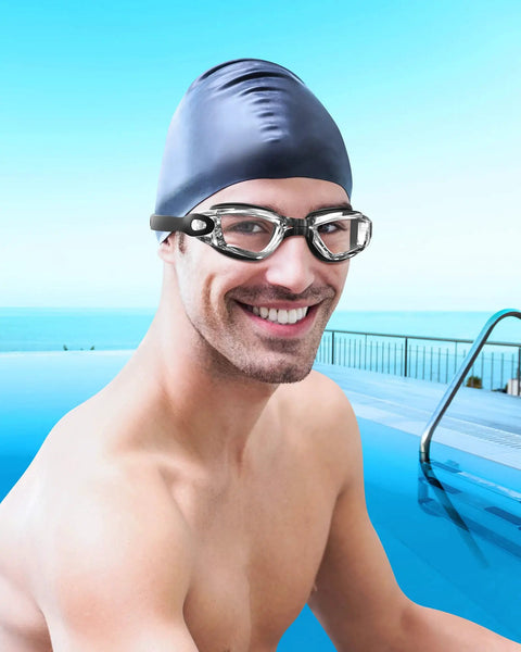 Elite Leak Proof Swim Goggles Serve Up Premium Anti Fog Visibility And Round The Clock UV Blocking To Keep Your Peepers Happy While Delivering A Comfy Snug Lock Down Fit That Makes Any Pool Session Absolutely Legendary And Totally Leak Free