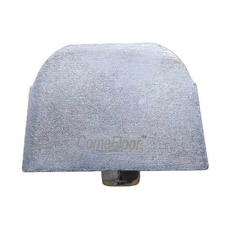 Front view of ComeFloor welded grinding roller, part of 30 Tips Bush Hammer Rollers For Concrete Marble Granite And Stone Surface Texturing And Coating Removal Three Pack