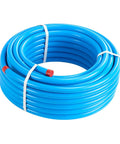 Heavy Duty Pro Grade 300 Foot Air Compressor Line Kit With Three Quarter Inch HDPE Aluminum HDPE Three Layer Tubing For Garages And Workshops Leak Proof Pressure Resistant Easy To Install