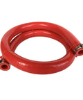 Beefed Up Silicone Hose 16mm ID 3.28Ft Reinforced High Temp 350F 4 Ply With 5mm Wall 145 PSI Working Pressure Burst 300 PSI Includes 2 Clamps