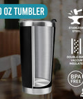 But Did You Put In A Ticket Tumbler 20 Oz Vacuum Insulated Stainless Steel Coffee Cup for IT Help Desk Tech Support Crew