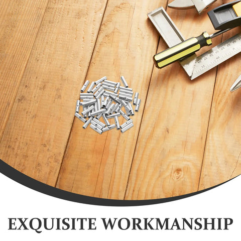 Galvanized Butt Splice Wire Connectors Kit 100 Pcs Insulated Electrical Terminals For Automotive And Marine Cable Splicing Quick Wiring Connection Durable Crimp Ends displayed on wooden surface