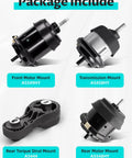Bulletproof Engine Motor Mount Kit For Chevy Traverse Buick Enclave Gmc Acadia Pontiac Outlook 36 Liter V6 Automatic 2009 Thru 2017 components including front, transmission, rear mounts.