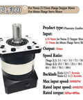 Nema 23 Planetary Gear Reducer And Worm Gearbox For 200 Watt 400 Watt Servo Motors, 6.35mm input, robust design for CNC and robots.
