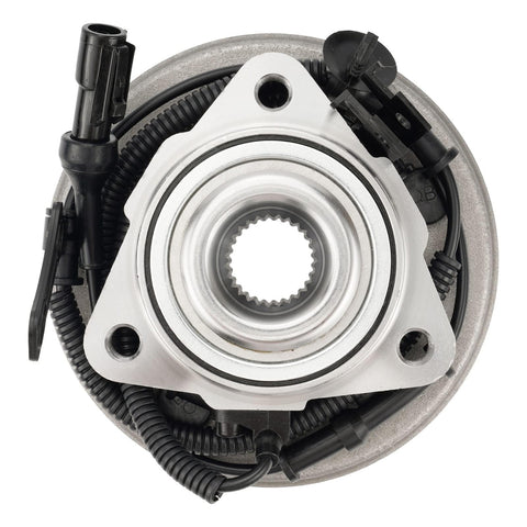 Front Wheel Hub Bearing Assembly With ABS For Ford Explorer 2006 To 2010, Explorer Sport Trac 2007 To 2010, And Mercury Mountaineer 2006 To 2010, 5 Lug Wheel Hub Replacement Unit With OE 515078 Fit Built To Last And Ready To Install.