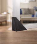 Plastic Triangle Edge Corner Protectors Pack Of 100 Pcs 1.89 X 1.89 X 0.71 Inch shockproof cushion guard on glass frame corner
