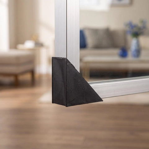 Plastic Triangle Edge Corner Protectors Pack Of 100 Pcs 1.89 X 1.89 X 0.71 Inch shockproof cushion guard on glass frame corner