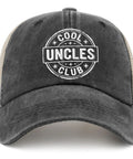 Everyday Dope Uncle Club Hat For Women Like A Dad But Cooler EST 2026 Golf Trucker Cap with Cool Uncles Club logo.