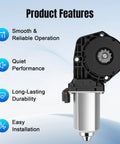 Image of Power Window Lift Motor For Ford Mustang Driver Side Left Front Or Rear 1994 To 2004 Convertible And Coupe Direct Fit Replacement With Interchange 742 268 Ensures Smooth Quiet Operation And Easy Installation
