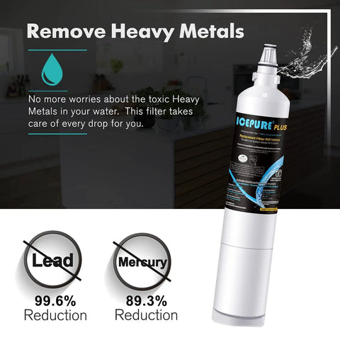 Top Rated Fridge Water Filter Replacement 9990 NSF 53 42 Certified For Kenmore 46 9990 And LG LT600P 5231JA2006B Cleans Heavy Metals