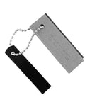 Magnesium Fire Starter Kit Portable Waterproof Survival Tool For Camping Hiking Bushcraft And Emergency Prep With Built In Flint Serrated Blade And Striker For Easy Sparks In Any Weather on a chain