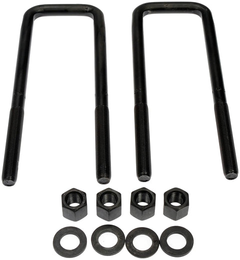 GMC Sierra 3500 HD Rear Leaf Spring Axle U Bolts Kit Replacement For 2007 To 2010 Heavy Duty Rear Suspension Upgrade with nuts and washers