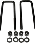 Chevrolet Silverado 2500 HD Classic 07 Leaf Spring Axle Ubolt Kit OE Replacement Rear Fitment Heavy Duty Steel Easy Install with all Ubolts