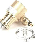 Volumetric Pump Replacement For Espresso Machines High Precision Italian Made 2017 Release shown with clamp and spring