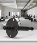 Beefy Exercise Bike Middle Wheel Axle Replacement Shaft For Front Fork With Nuts 20mm 165mm Length 60mm Hole Spacing