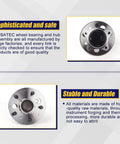 Rear Left Wheel Bearing And Hub Assembly 512206 For Lexus ES300 ES330 ES350, Toyota Avalon Camry Highlander Solara with ABS