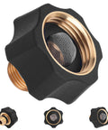 Garden Hose To Pressure Washer Adapter Three Quarter Inch Female To Three Eighth Inch Male Inlet Fitting Quick Connect No Fuss Setup