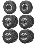 RC Car Repair Kit For One Fourteen Scale RC Tractor Truck And Trailer With Durable Wear Resistant Tires And Rims Set