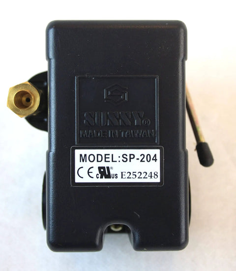 Air Compressor Pressure Switch Replacement For MAC2400 MAC5200 AC700 135 Psi Cut In Out Switch With One Quarter Inch Unloader Valve Connection