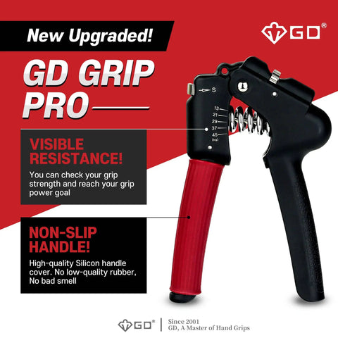 Adjustable Hand Grip Strengthener With Wide Handles, 29 To 99 Lb Resistance, Forearm Trainer, Wrist Strengthener.