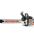 Beefy Pro Grade Gas Chainsaw With 28 Inch Bar 72cc 2 Cycle Power Head Delivers 3.6KW 4.8HP For Pro Logging And Heavy Duty Cutting
