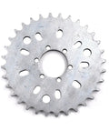 32T Chain Wheel Sprocket For Motorized Bicycle Fit 49cc 50cc 66cc 80cc Gas Bike Rear Sprocket Mount Kit With 9 Hole Sprocket Mount CNC 3 Holes Disc Brake Hub Ride Ready