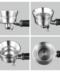 Stainless Steel Espresso Dosing Funnel For 58mm Portafilter Mess Free Coffee Dosing Ring To Minimize Waste And Spills Barista Grade Tool