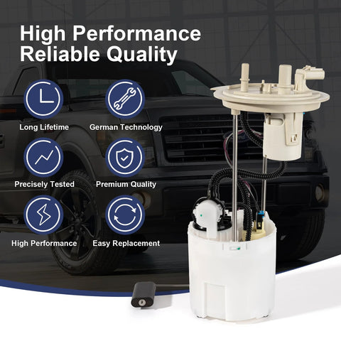 Ford F 150 Electric Fuel Pump Assembly Compatible With 2009 2010 2011 2012 2013 2014 V6 3.7L V8 4.6L 5.0L 5.4L 6.2L 36 Gallon Tank