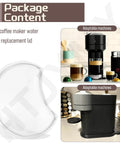 Water Tank Lid Cover Replacement For Vertuo Next Coffee Machines XN910B XN9105 XN910C XN910N XN911B clear tank cap
