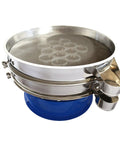 Top Shelf Electric Vibrating Sifter Screen Shaker Machine With Beefy Stainless Steel Build And Killer 20 80 100 Mesh Sieves