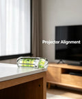Mini Bubble Spirit Levels, 3 Pcs 30 X 9Mm Layout Tools on a table for precise alignment in a living room setting.