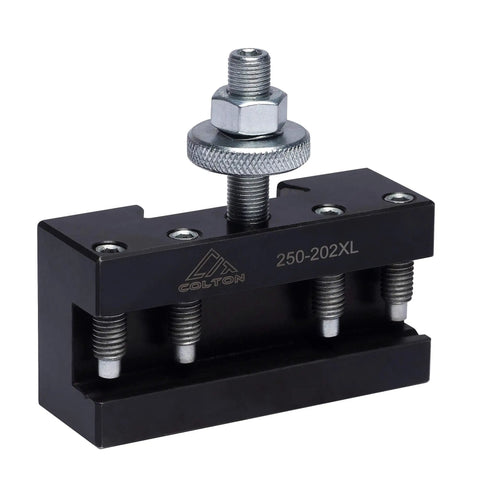 Three Piece BXA Machinist Quick Change Wedge Tool Post Set For Lathes 10 To 15 Inch Swing All Steel Construction Precision