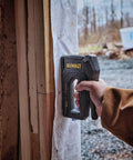 Using Carbon Fiber Body Workhorse 2 In 1 Staple Gun Tacker for heavy duty staples and 18 gauge brads on construction site