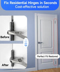 Knuckle Bender Door Hinge Tool With Built In Hinge Pin Remover Heavy Duty Steel Realignment Tool repairing a door hinge