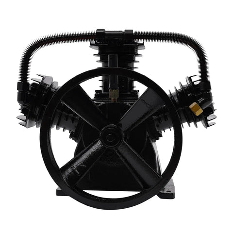 Heavy Duty 4 To 5 Horsepower Replacement Air Compressor Pump Head. Features A Rock Solid 3 Cylinder Cast Iron And Aluminum Build For Superior Durability And Long Lasting Performance. Perfect Upgrade For Light Industry Textile Machinery And Food
