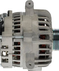 Side view of Beefed Up Alternator For Ford Expedition And Lincoln Navigator 5.4L 4.6L V8 2003 2004 Plug And Play Replacement