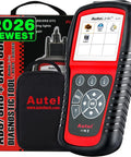 AutoLink AL619 Scanner for OBD2 Cars From 1996 Through 2015, ABS SRS Airbag Warning Light Diagnostic Tool With 10 OBDII Modes