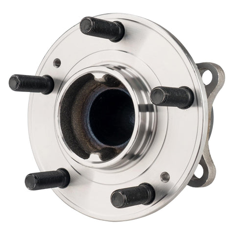 Rear Wheel Hub Assembly With ABS For Hyundai Santa Fe 2007-2020 Sorento 2011-2015 Santa Fe Sport 2013-2018 Veracruz 2007-2012 Santa Fe XL 2019 FWD 5 Lug Direct Fit 512326 showing front view.